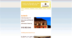 Desktop Screenshot of alojamientodemartin.com